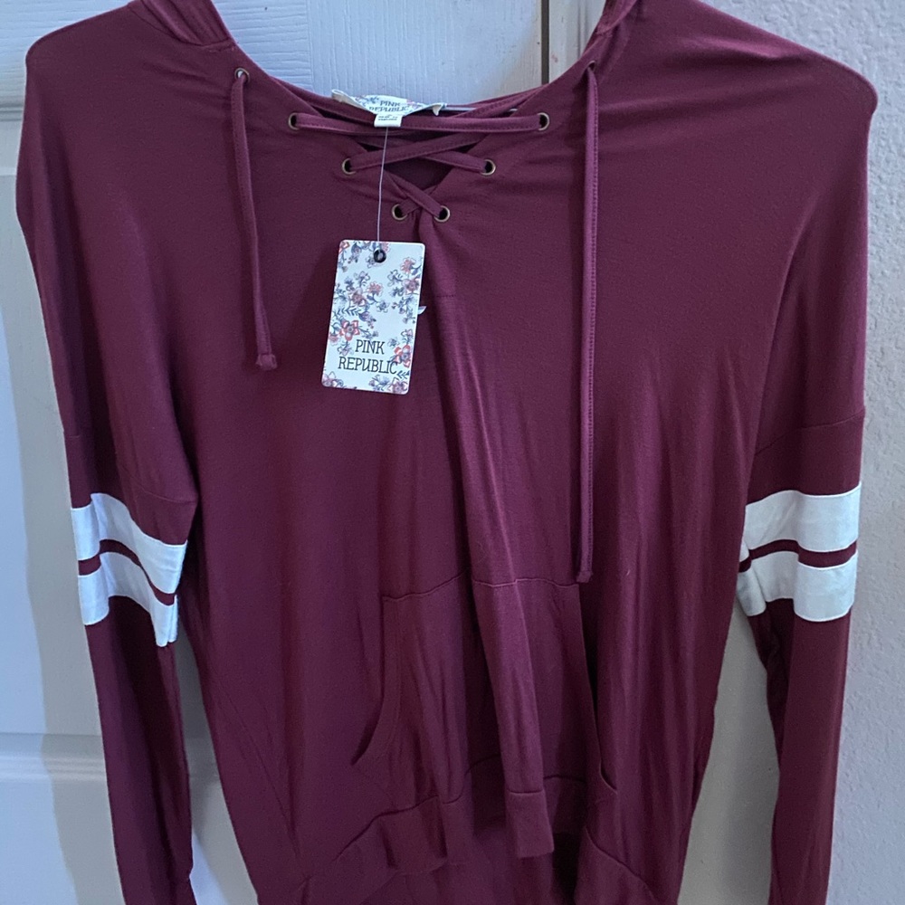 long sleeve light hoodie